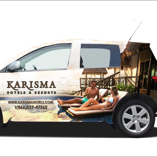 Karisma car wrap