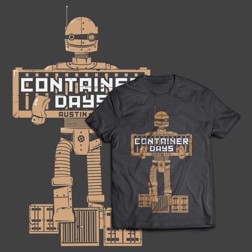 Container Days T-shirt design