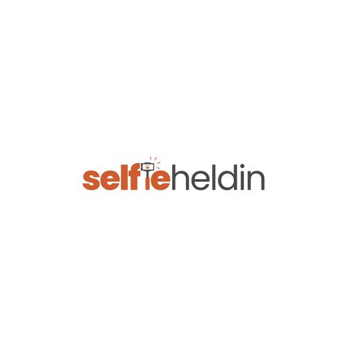 selfiehelden logo design