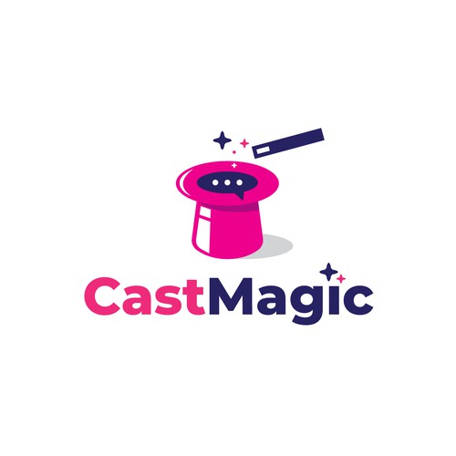 CastMagic Logo Design