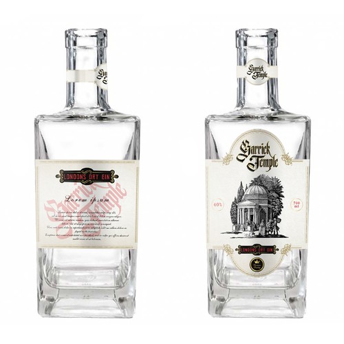 Dry Gin Label entry
