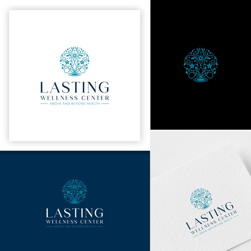 Sophisticated logo concept for Lasting Wellness