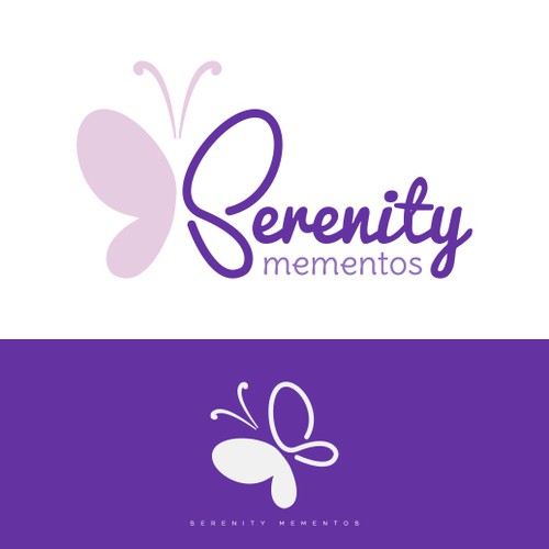 logo for Serenity Mementos