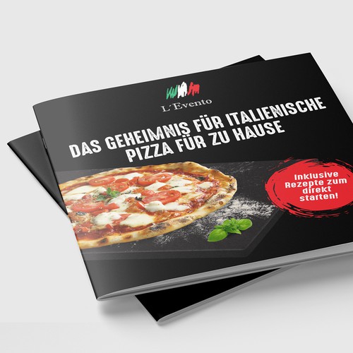 Pizza stone BOOKLET COVER DESIGN