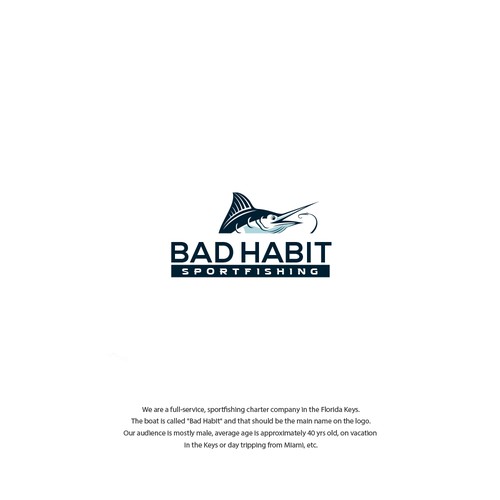 Unique Design Opportunity to Create an Authentic, Fresh Brand for New Fishing Charter Business