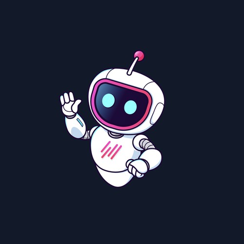 edudip logo robot mascot