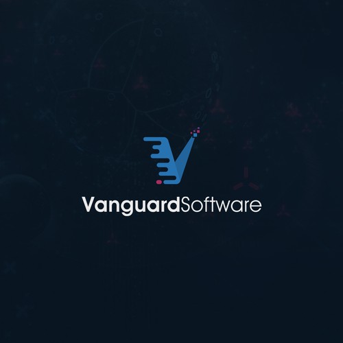 Vanguard Software Logo Design