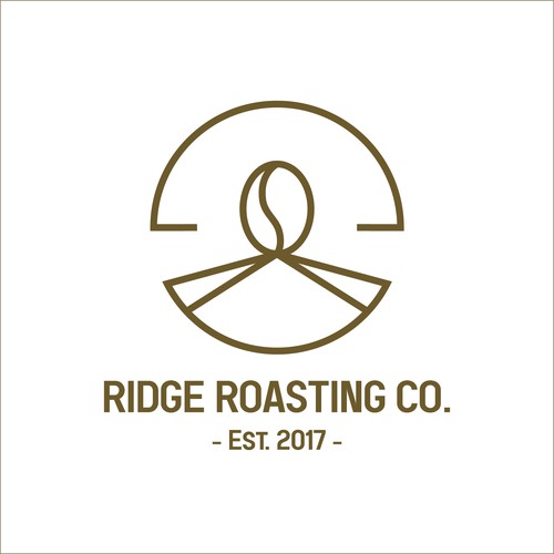 Simple Logo Concept for Ridge Roasting Co.