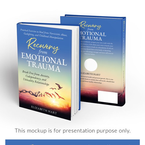 Recover from Emotional Trauma Book Cover Design