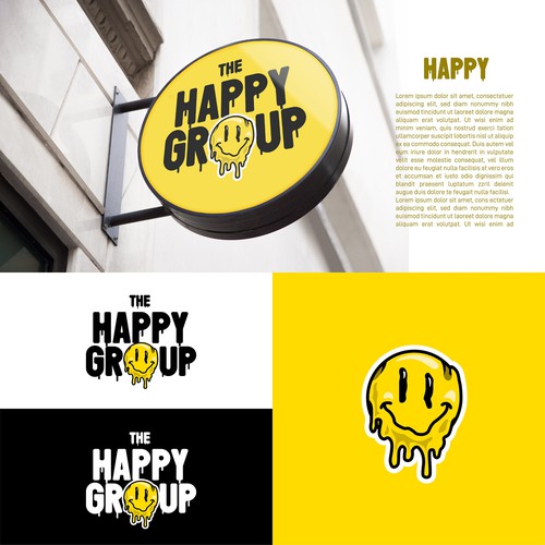 Happy Group Logo Design