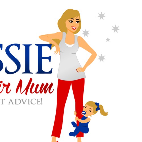 Logo Design for Aussie Au Pair Mum!