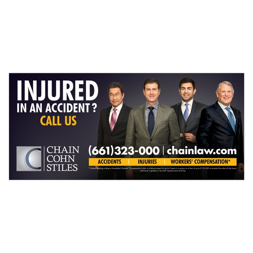 Billboard Design for Attorney office