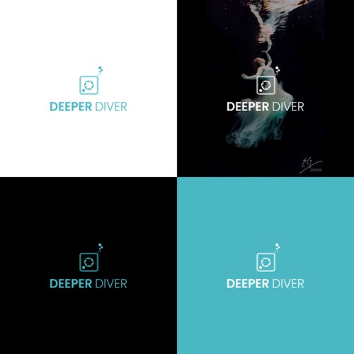 Deeper Diver Logo Concept