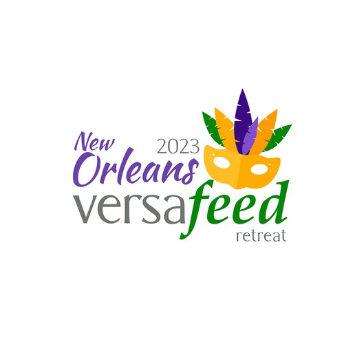 2023 New orleans Versafeed retreat logo