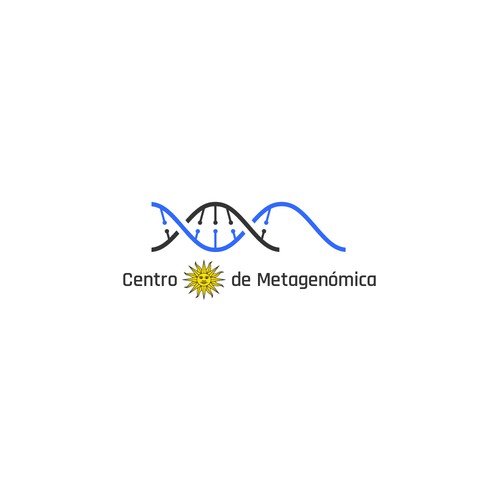 Logo for metagenomics centre in Uruguay