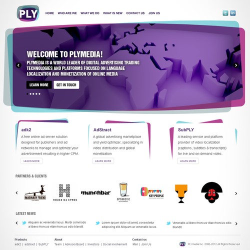 Help PLYmedia with a new website design