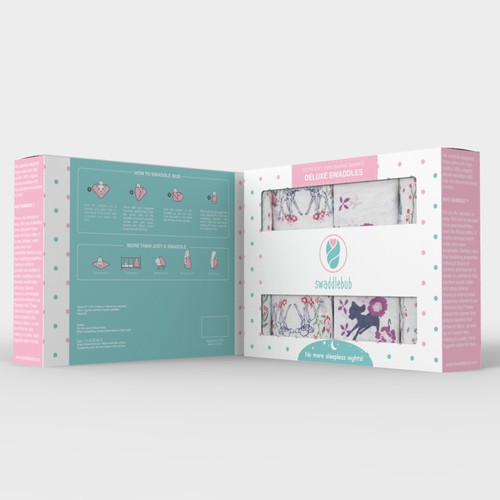 Swaddle Blanket packaging