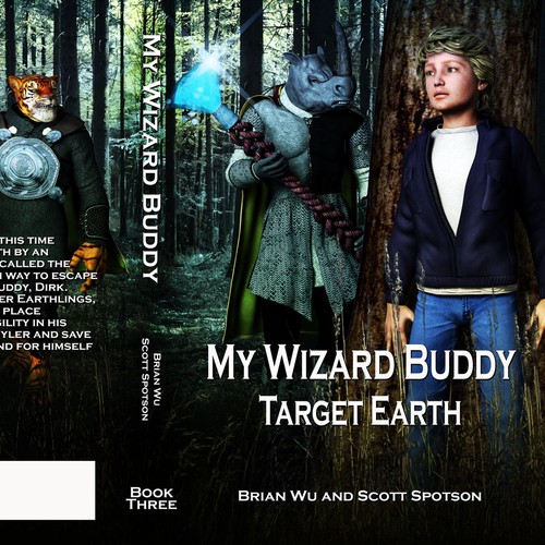 Three Books!  Middle-Grade Wizard Series