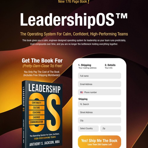 LeadershipOS Book Landing Page