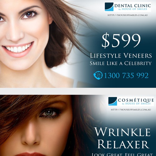 Poster Design for cosmetic medical and dental clinic
