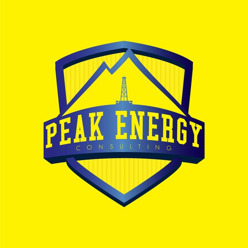 Emblem logo for energy company