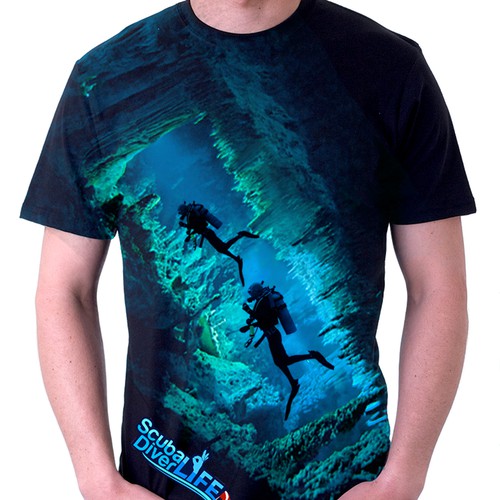 Help Scuba Diver Life with a new t-shirt design