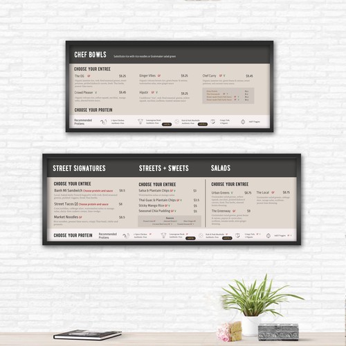 Menu Board Design - Grainmaker