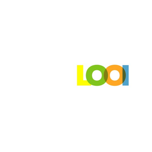 Bold logo, simple design for Looi retail