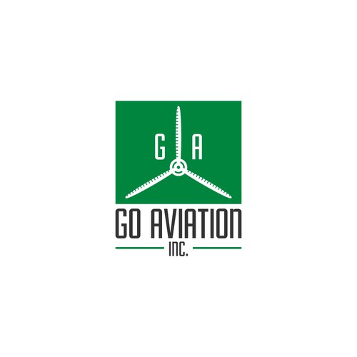 Logo concept for private aviation company