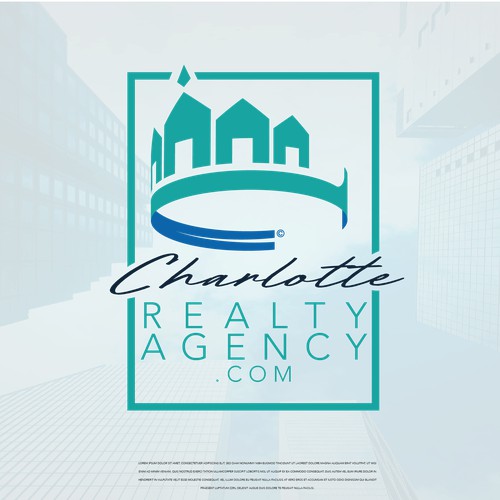 Logo design for Charlotte realty agency 