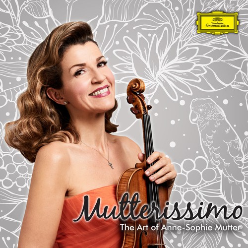 Iluustrate the cover for Anne-Sophie Mutter Album