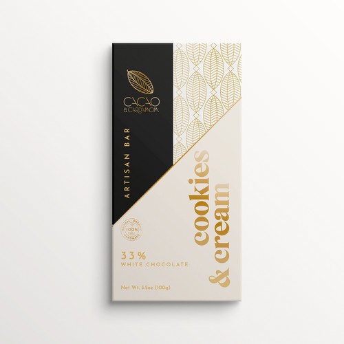 Luxury Chocolate Bar Packaging Design