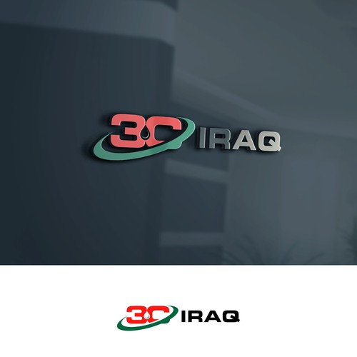  A logo for 3C Iraq construction and services company in Iraq.
