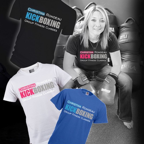 Tshirt for Christina Rondeau Kickboxing(Entry)