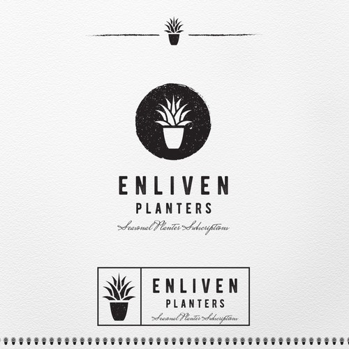 Logo for landscape firm