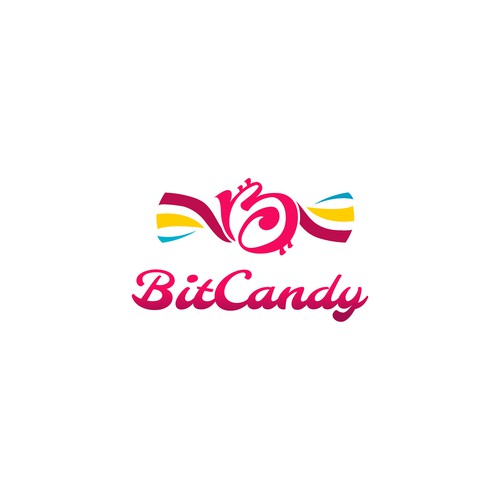 Delicious logo concept for BitCandy 