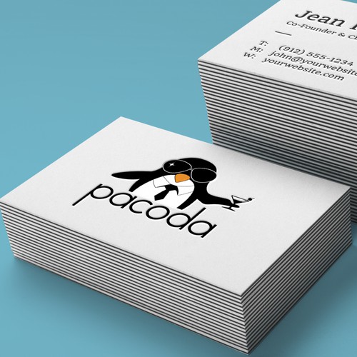 Create a modern, stylish and young logo with a cool penguin!