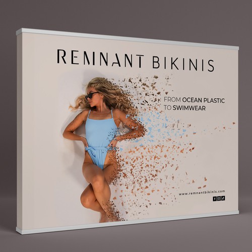  Tradeshow Banner For Remnant Bikinis