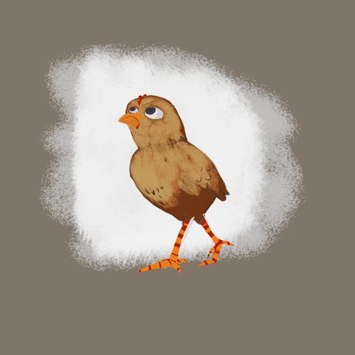 Children's book chick design