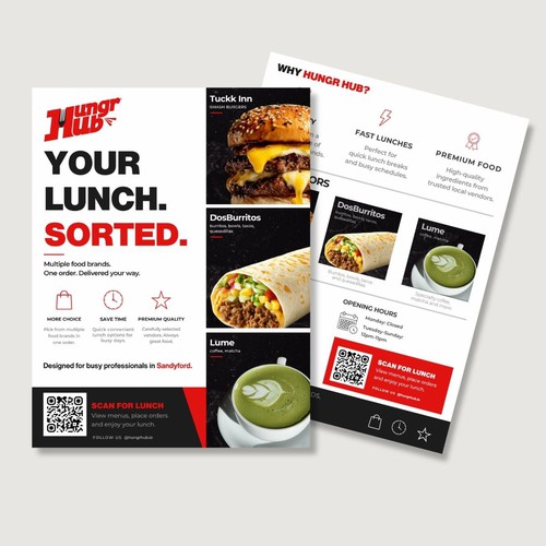 Restaurant Marketing Flyer Campaign
