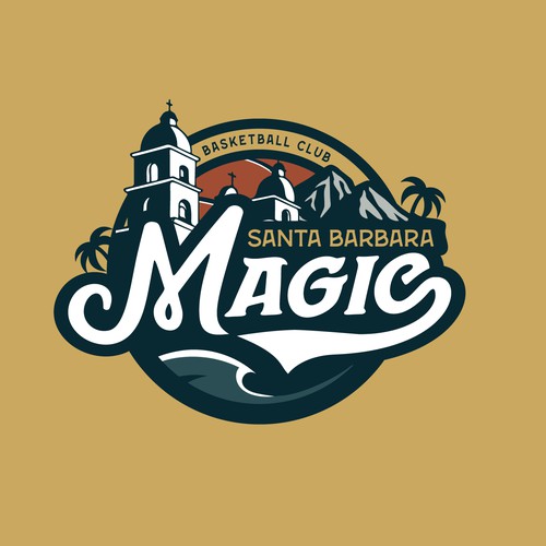 Logo for santa barbara magic