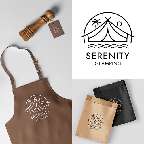 Luxury Island Glamping Hotel Needs An Iconic Logo