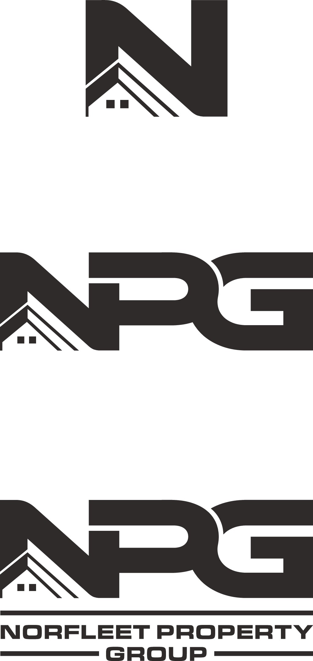 Design a logo and marketing package for a professional real estate team in the Pacific North West