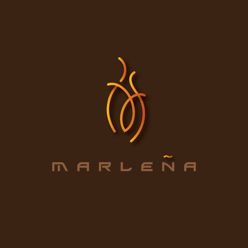 Logo for a restaurant in Tulum, Mexico