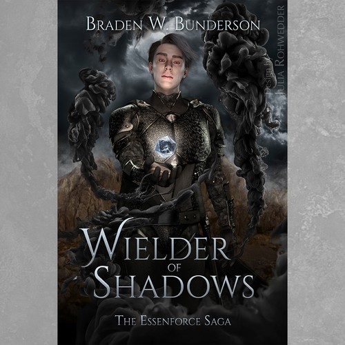 Wielder of Shadows - Fantasy Book Cover Design