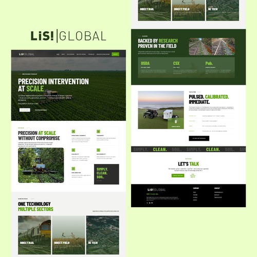 Lisi Global Squarespace Website Design