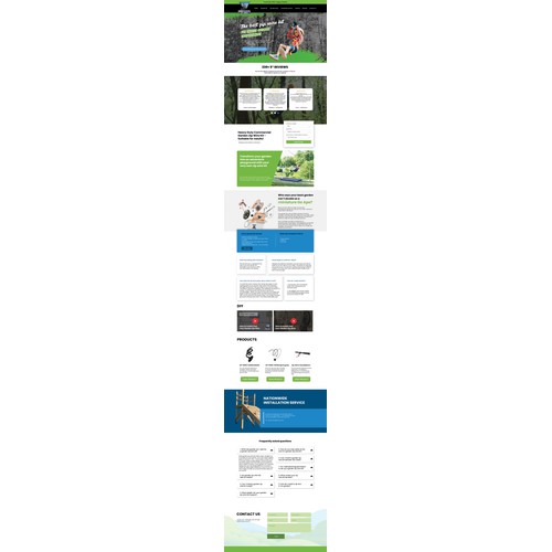 E-commerce & Lead Generation Website for Outdoor Play Equipment