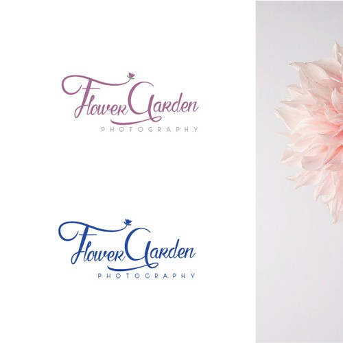 Create a logo that captures the identity of Flower Garden Photography