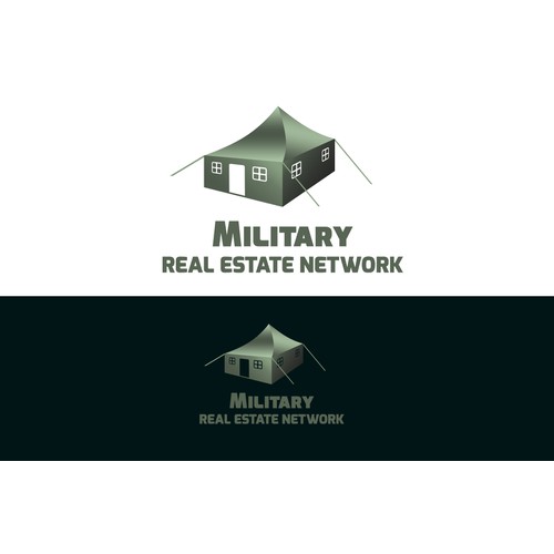 Create Logo only for military real estate network site