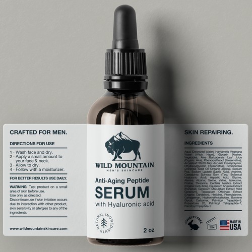 Anti-Aging Peptide Serum for Men